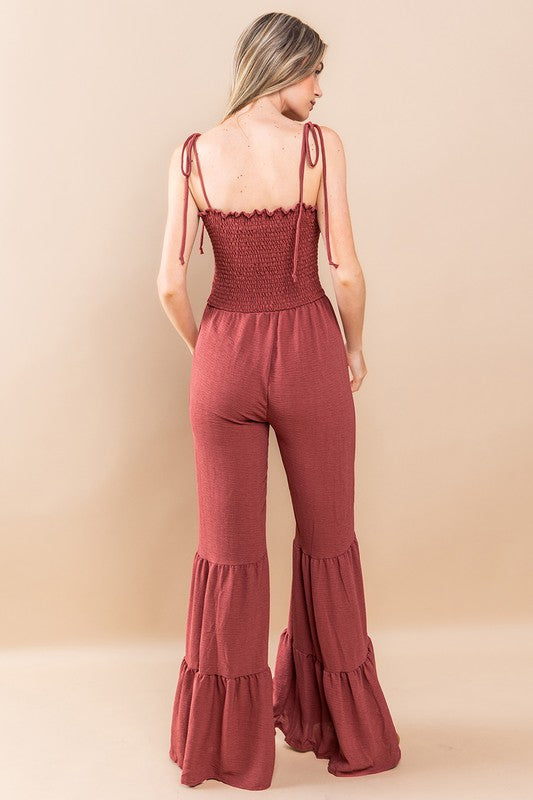 Lauren Boho Flared Jumpsuit