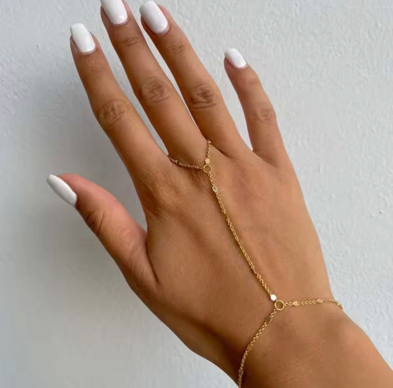 Gold Hand Chain