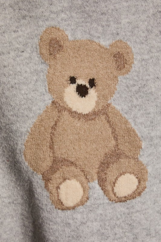 Stephanie Teddy Bear Oversized Sweater