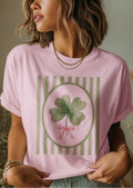 Angelica Clover Bow Vintage Graphic