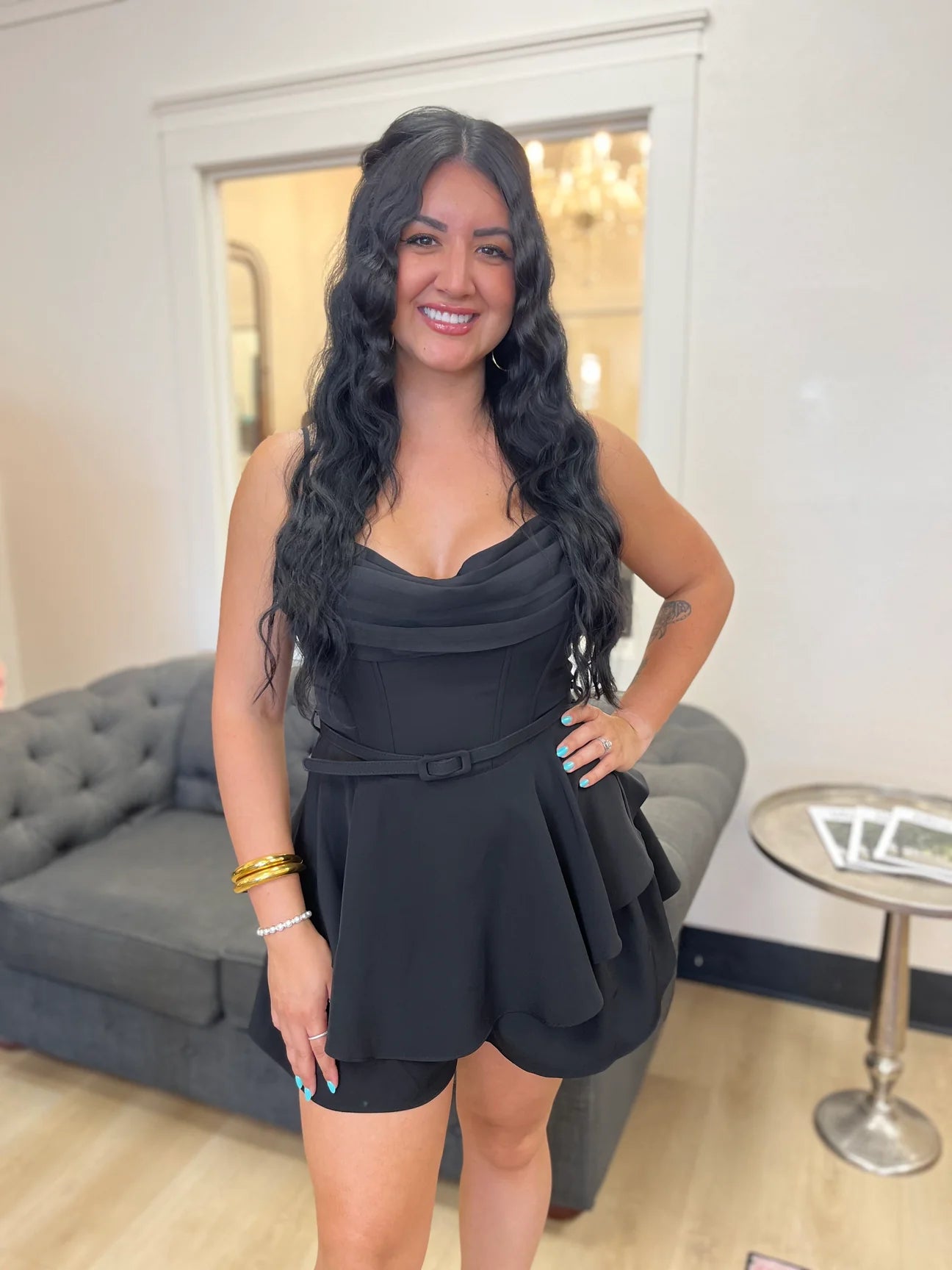 Marianne Belted Romper