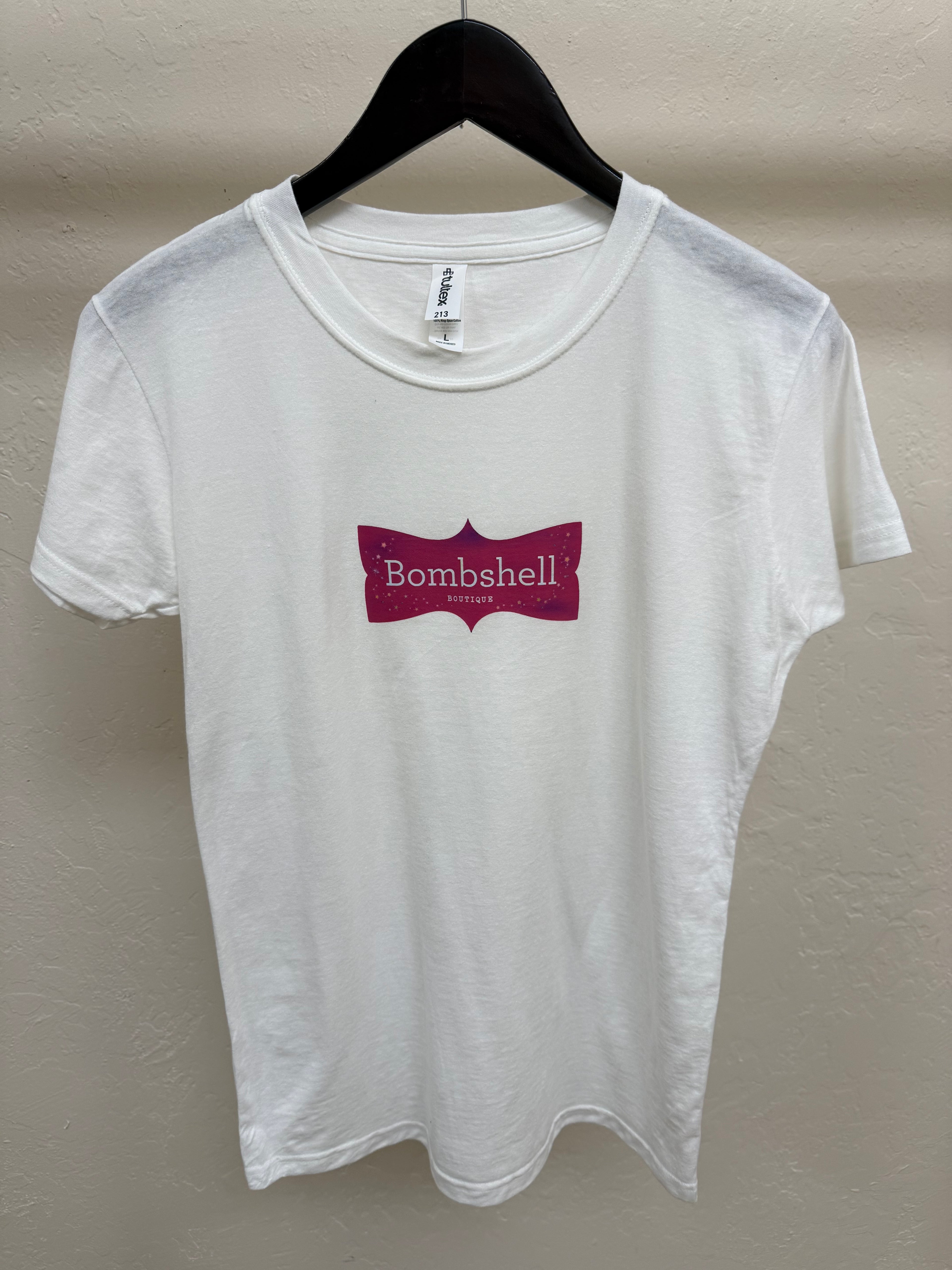 Bombshell White T-shirt