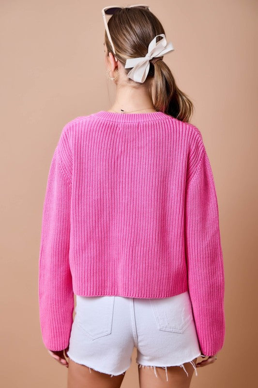 Larissa Washed Button Down Cardigan