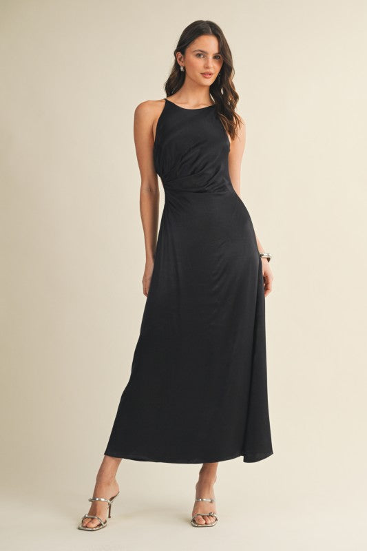 Maria Cut Out Waist Cami Dress