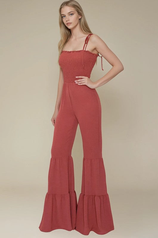 Lauren Boho Flared Jumpsuit