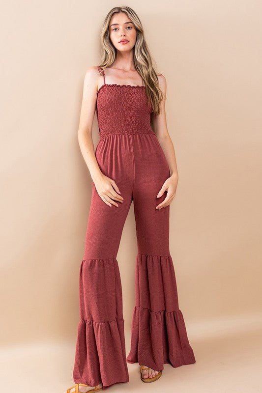 Lauren Boho Flared Jumpsuit