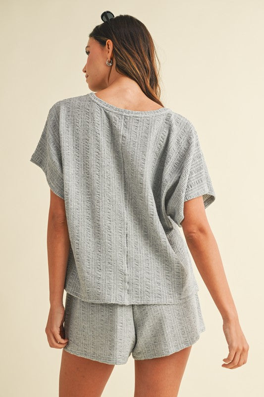 Cierra Textured Loose Fit Set