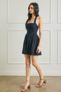 Ariana Flare Halter Mini Dress