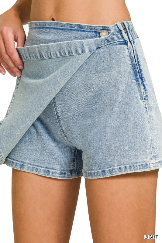 Delilah Wrap Front Skort