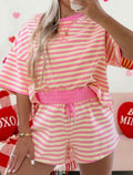 Anna Stripe Short Set