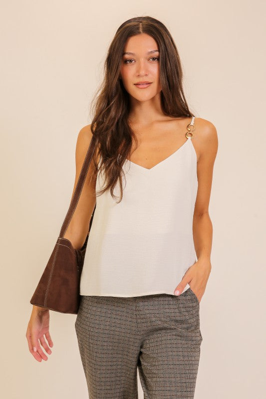 Ruby Ring Strap Cami Top