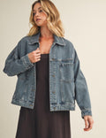 Monica Back Pleated Jacket
