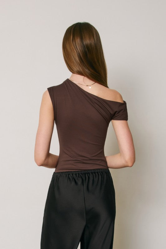 Laura Asymmetrical Bodysuit